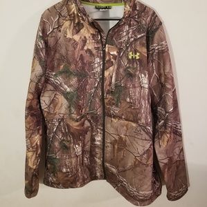 Under Armour Men's camo full zip jacket
